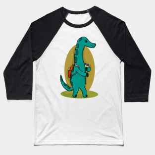 Back to school dino Baseball T-Shirt